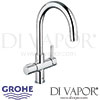 Grohe Red Duo Single-Lever Sink Mixer Spare Parts